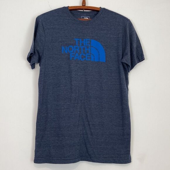 The North Face Men's Short Sleeve Half Dome Tri-Blend Tee Size M - Picture 3 of 7